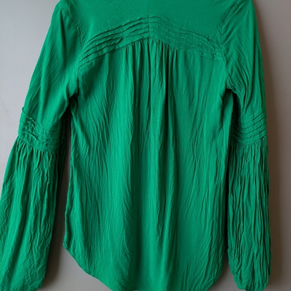 Maeve Green Blouse S - Picture 8 of 13